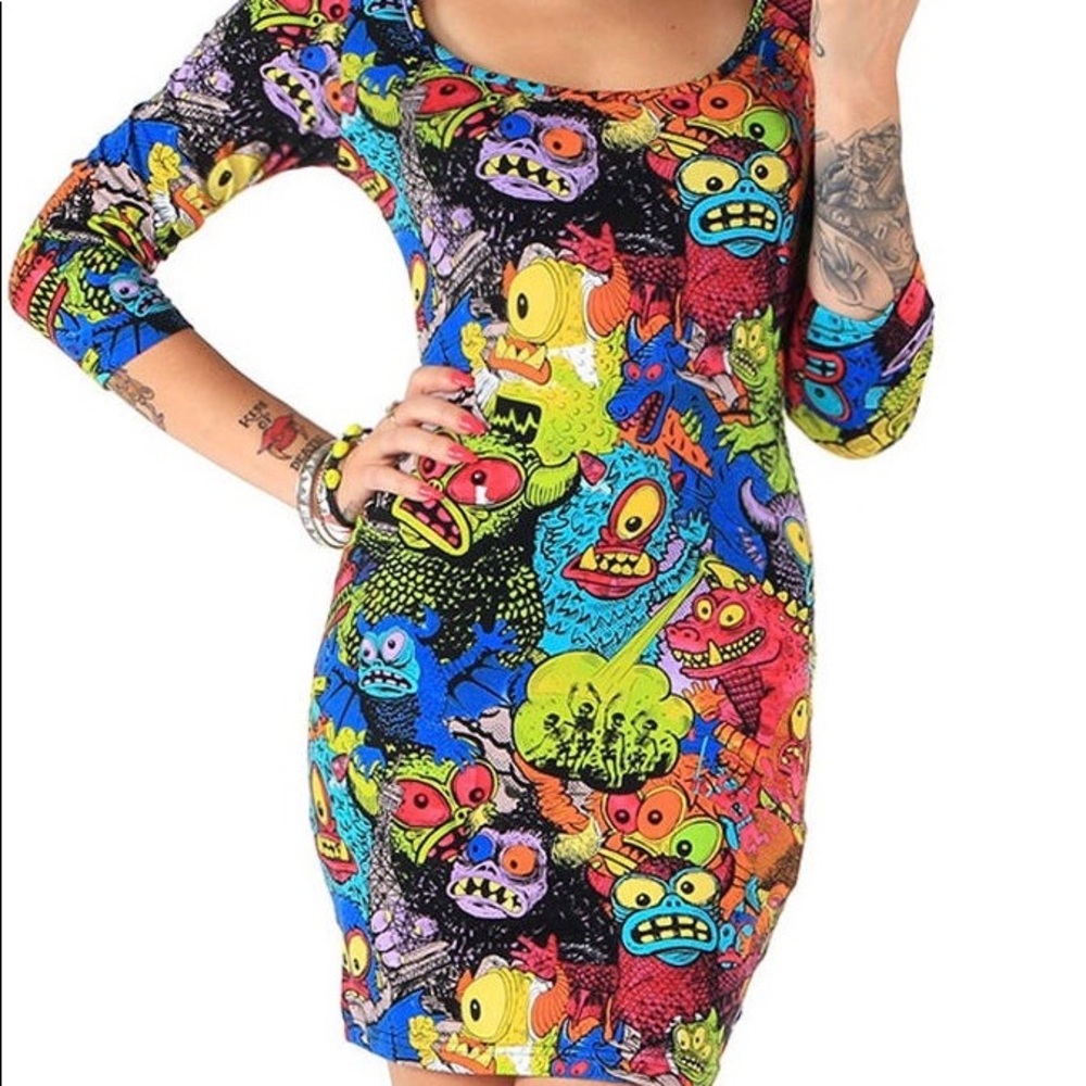 Iron fist monster in my pocket dress